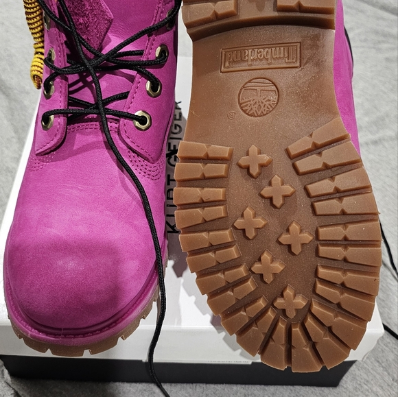 Pink Timberland  boots US size 8 - Picture 4 of 11